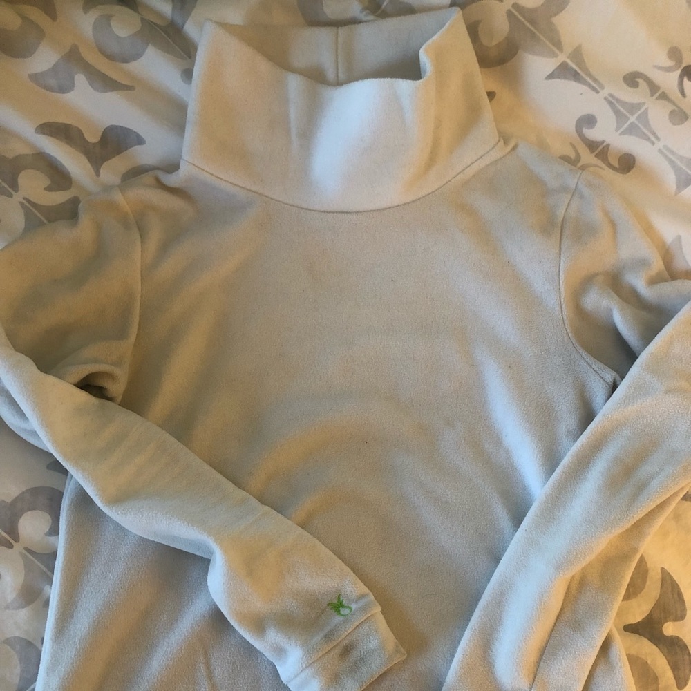 Park Slope Turtleneck (white) XS